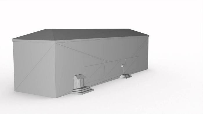 Struktur bangunan 3 lantai