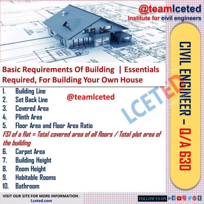 Berikut merupakan persyaratan pada bangunan konstruksi kecuali