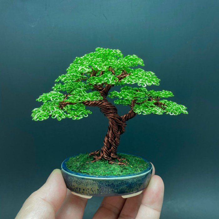 Kawat bonsai di toko bangunan