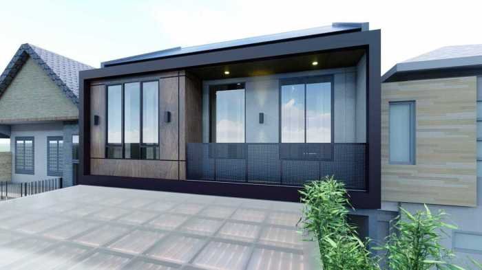 Sewa rumah bangunan baru bulanan depok