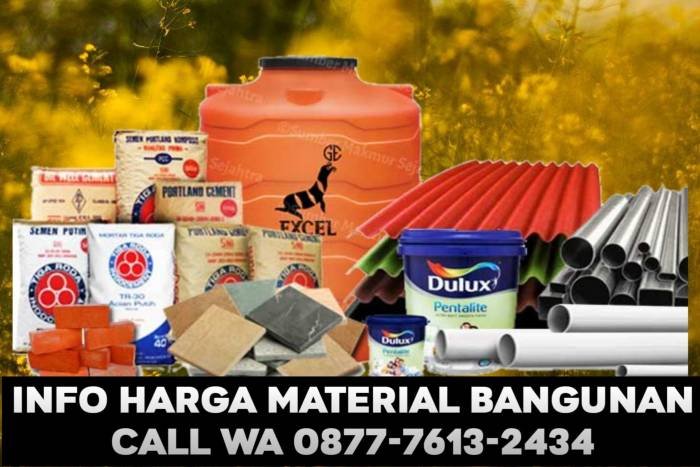 Distributor bahan bangunan di jakarta