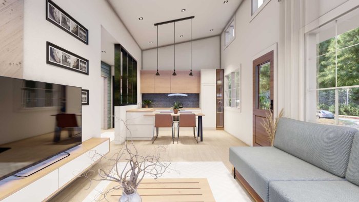 6x7 desain rumah ukuran 6x7m