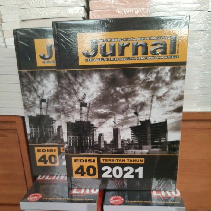 Jurnal harga satuan bahan bangunan 2021 pdf