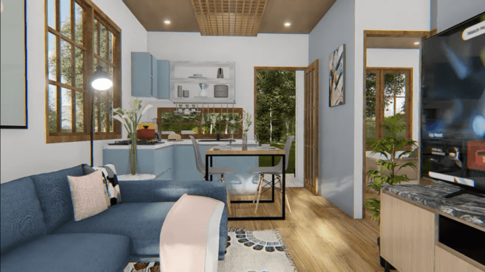 Meters square house plans feet 40 apartment meter 3d