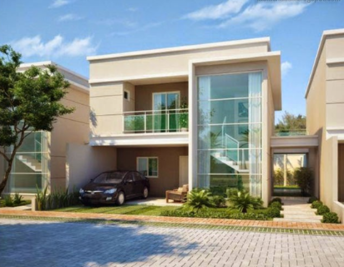 Desain rumah minimalis 2 lantai type 36/72