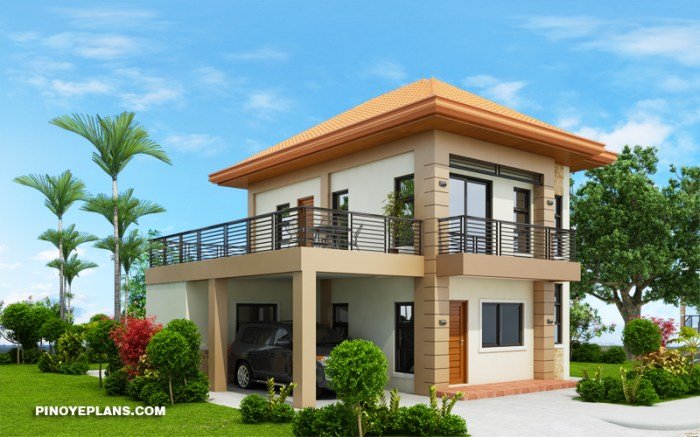 Desain rumah tingkat minimalis