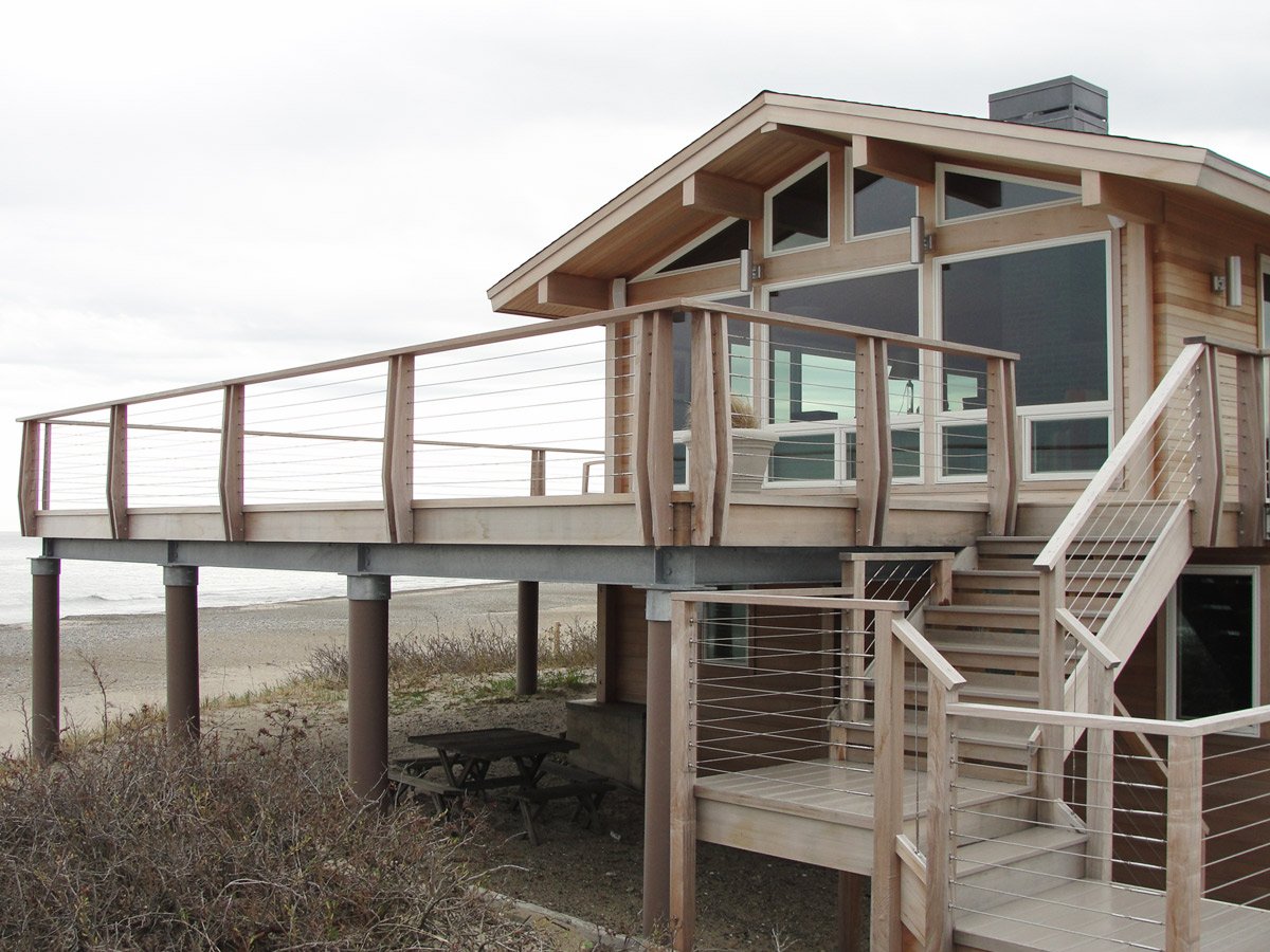 Pilings foundation foundations fiberglass composite house stilt pearson residential piling built
