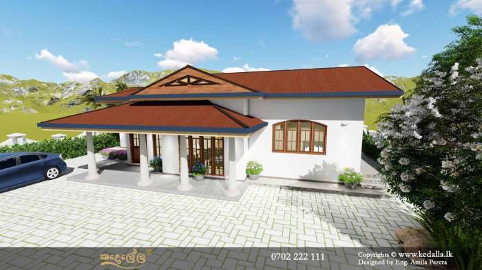 Desain rumah 1 lantai