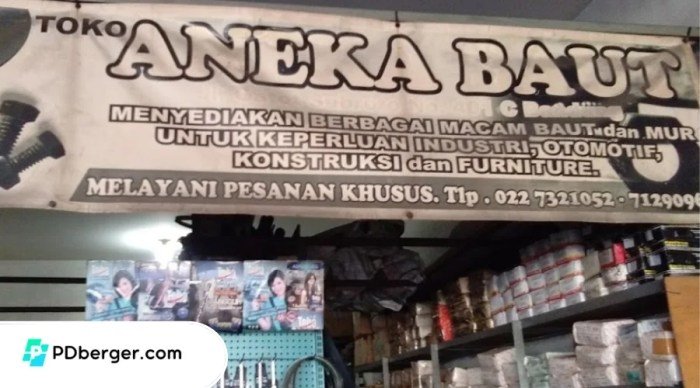 Toko bangunan bandung