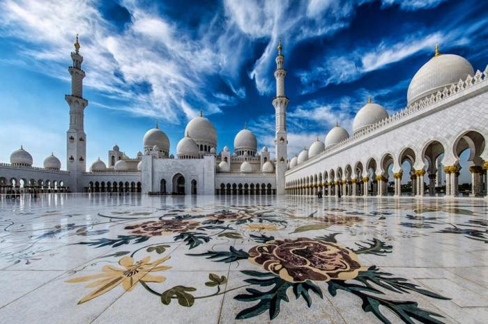 Islamic abu dhabi ornamental mosque arabic architectural moerman bjorn zayed architectures sheikh pandotrip