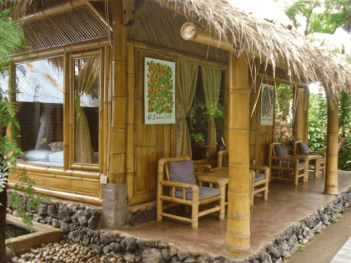 Philippines small kubo bahay house beach cottage bamboo simple hut beautiful filipino homes roof article storey Desain rumah bambu sederhana murah