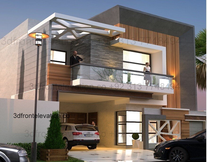 Desain rumah tampak depan