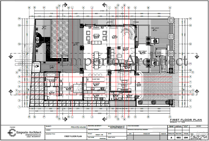 Technical plan preview