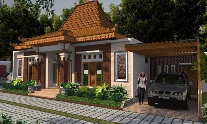 Desain rumah joglo