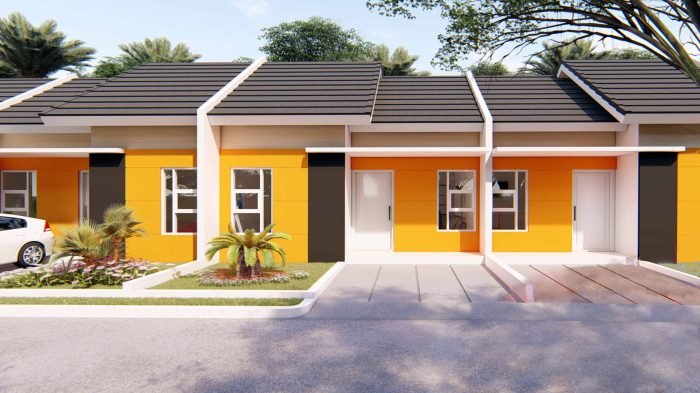 Desain rumah subsidi type 30 60