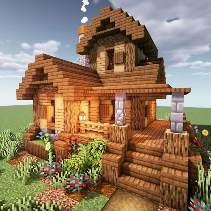 Desain rumah minecraft