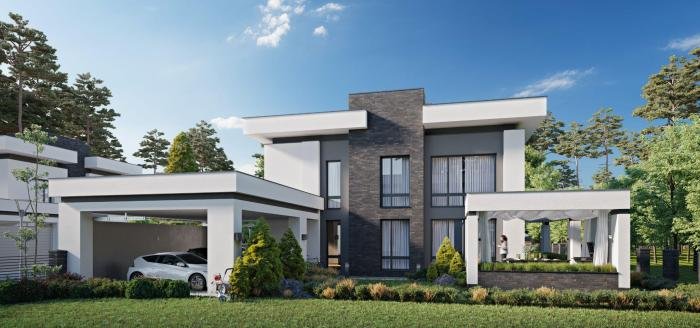 Contoh desain rumah minimalis