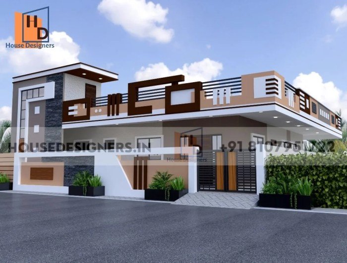 Desain rumah tampak depan