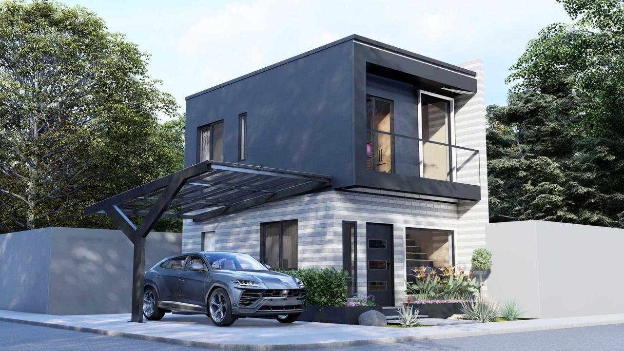 5x7 meter desain rumah 5x7