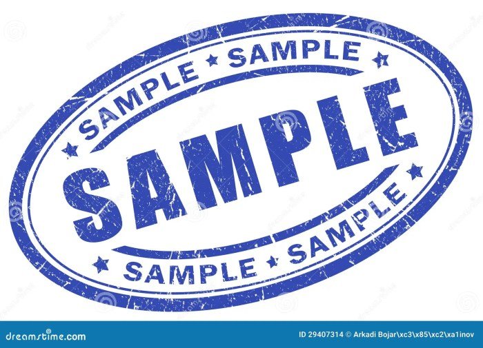 Contoh stempel toko bangunan