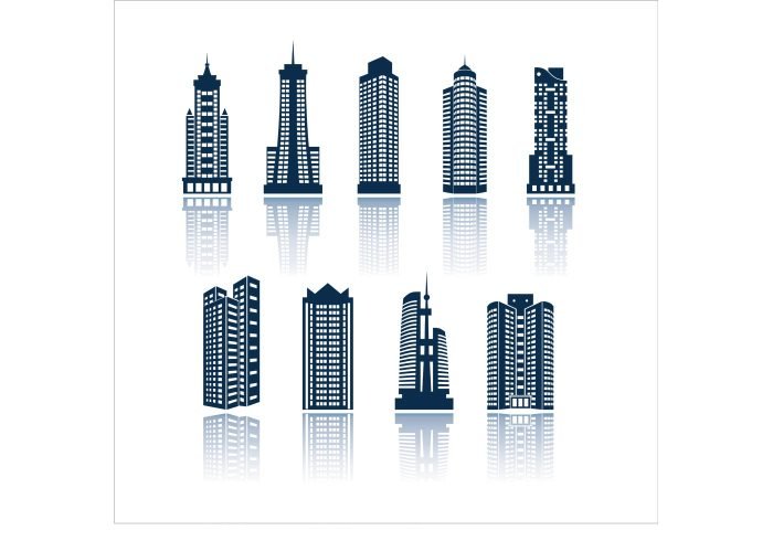 Facade forme façade batiment bâtiment sous