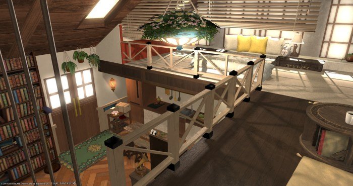 Desain rumah loteng kayu