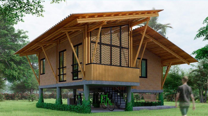 Plans house bamboo modern plan shed roof small homes markstewart tiny stewart mark article