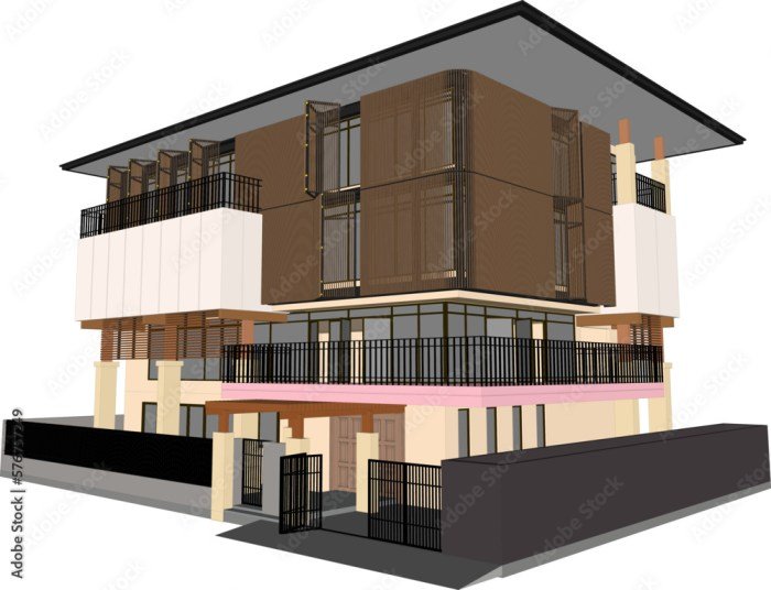 Sketsa desain rumah minimalis