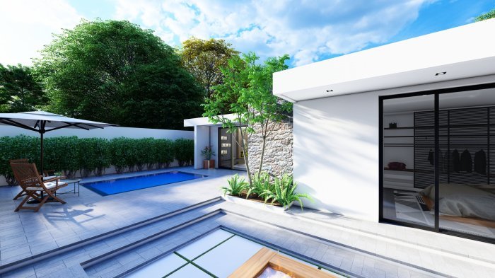 Desain rumah ukuran 10x12 1 lantai