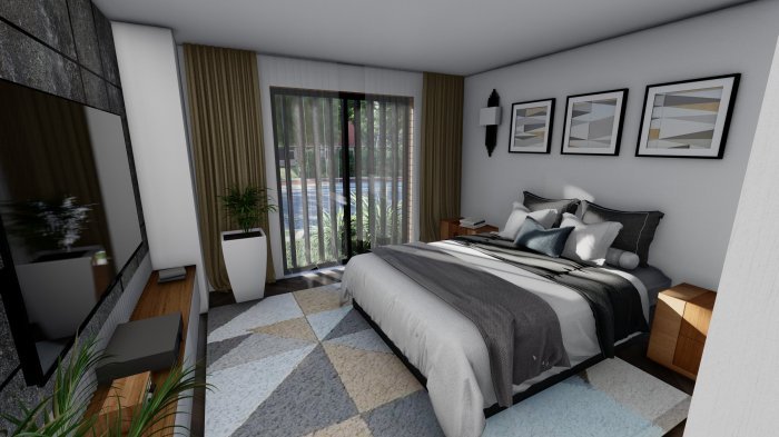 Desain rumah ukuran 10x12 1 lantai