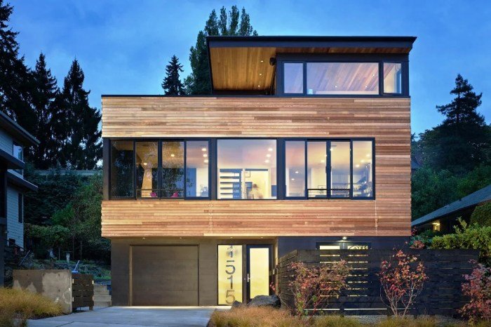 Desain rumah kayu unik dan cantik