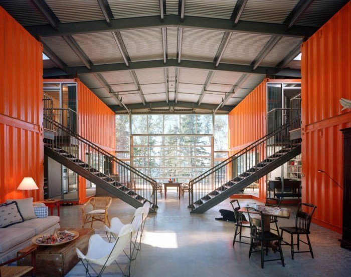 Desain rumah rumah kontainer