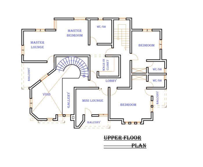 Desain rumah 5 kamar