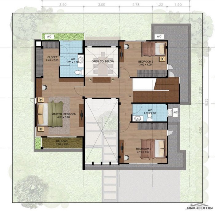 Desain rumah 200 meter 1 lantai