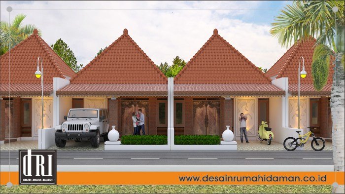 Desain rumah joglo yogyakarta