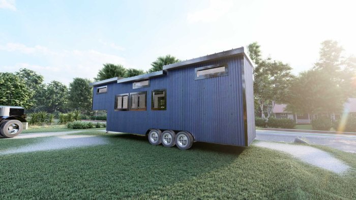 Desain rumah 3x10 meter 2 lantai