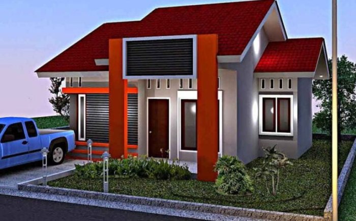 Desain rumah murah 20 juta