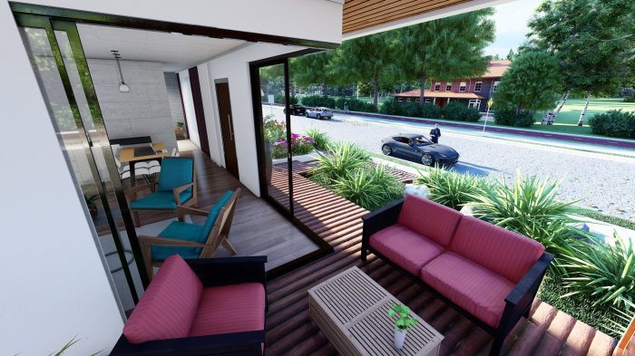 Minimalis 4x10 desain rumah ukuran 4x10 meter 2 lantai