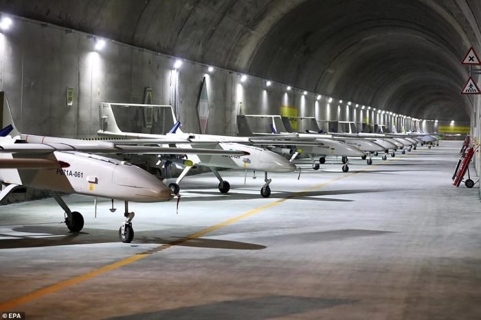 Military secret bases satellites found