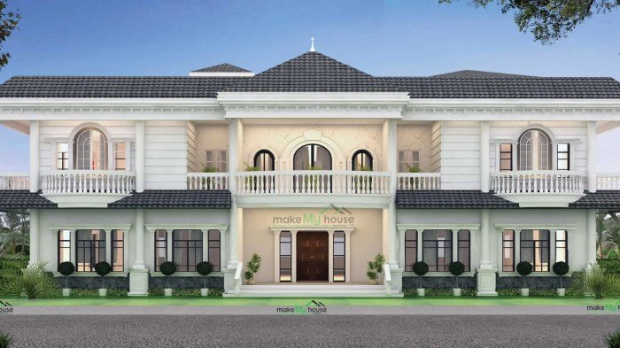 Desain rumah seperti villa