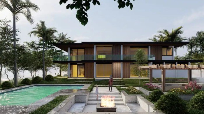 Desain rumah 2 lantai 3x10 meter