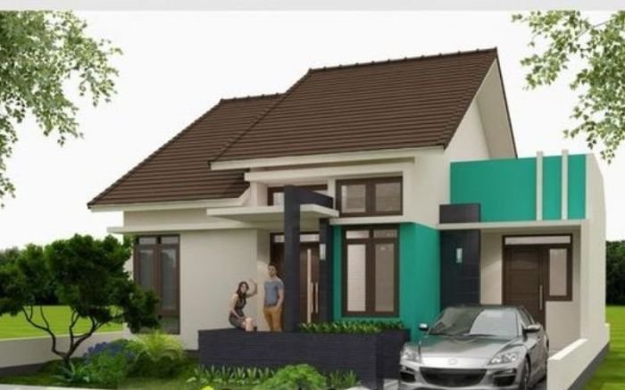 Desain rumah 2 lantai 6x10