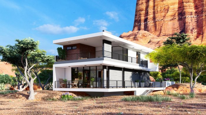 Desain rumah 6x12 2 lantai