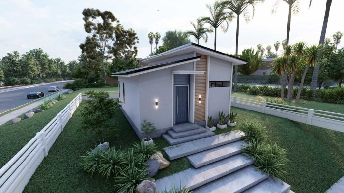 Desain rumah ukuran 6 x 8 meter