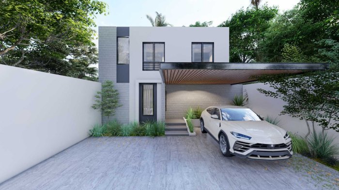 Desain rumah ukuran 7 x 8 meter