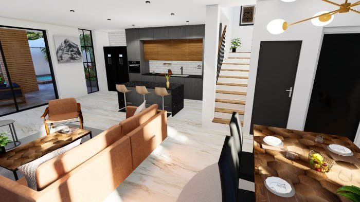 Desain rumah ukuran 7x9