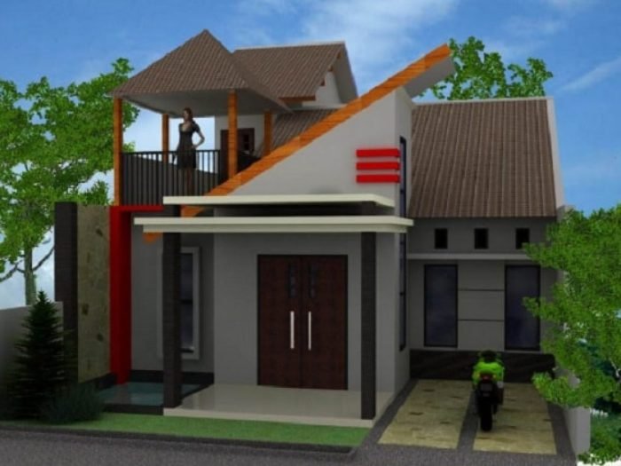 Desain rumah dana 100 juta