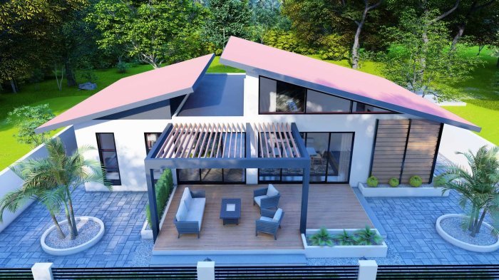 Desain rumah ukuran 8x15