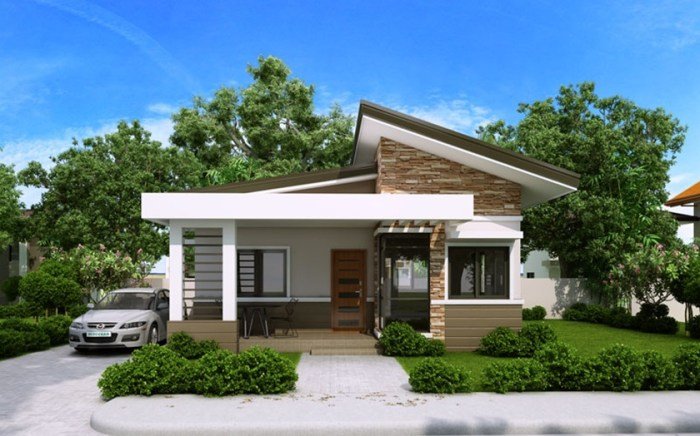 Desain rumah sederhana tapi elegan