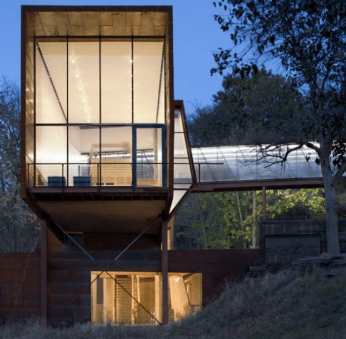 Desain rumah minimalis 2 lantai 6x12 modern